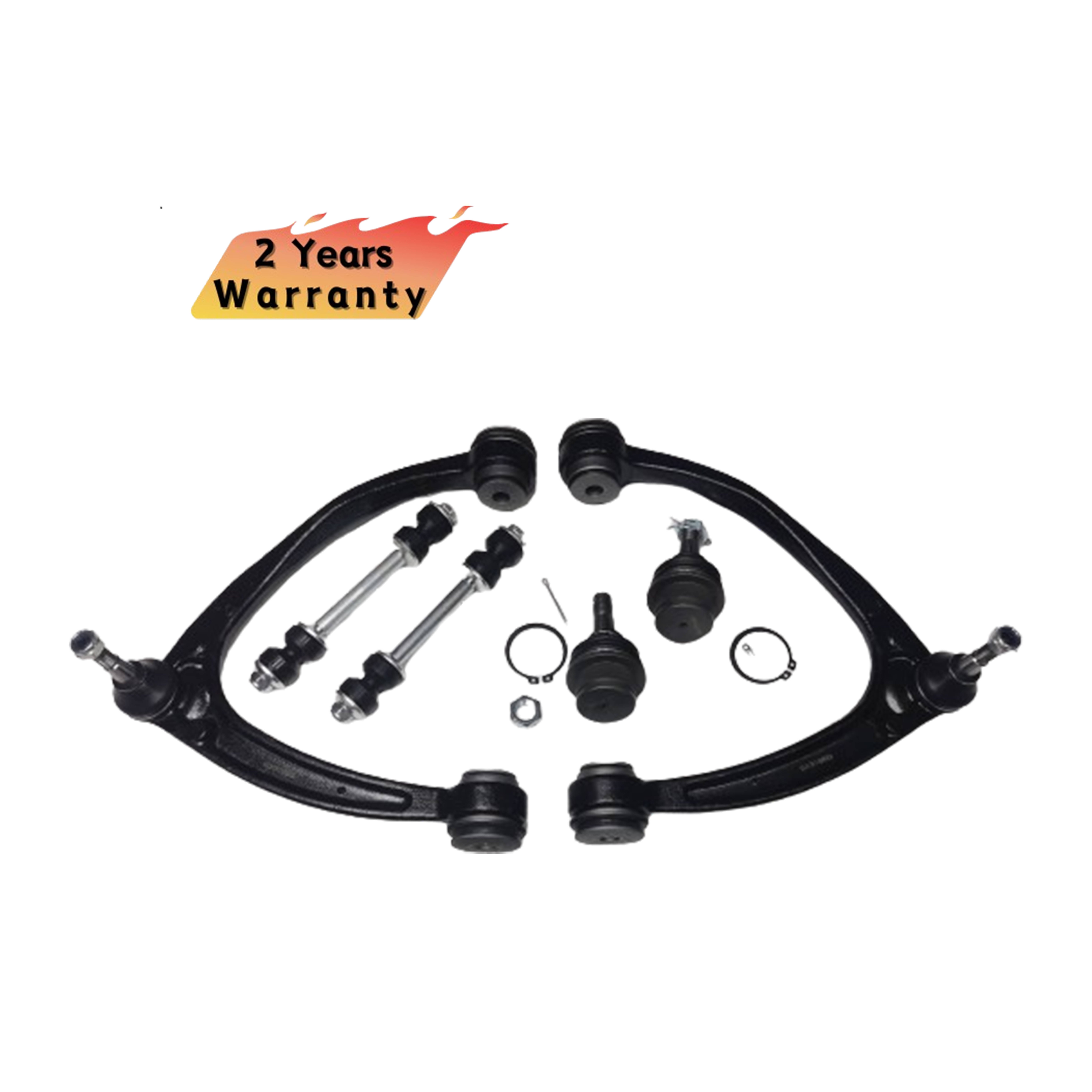 Front Upper Control Arm Ball Joint Sway Bar Link Kit for Chevy GMC Silverado Sierra K80669 K80670